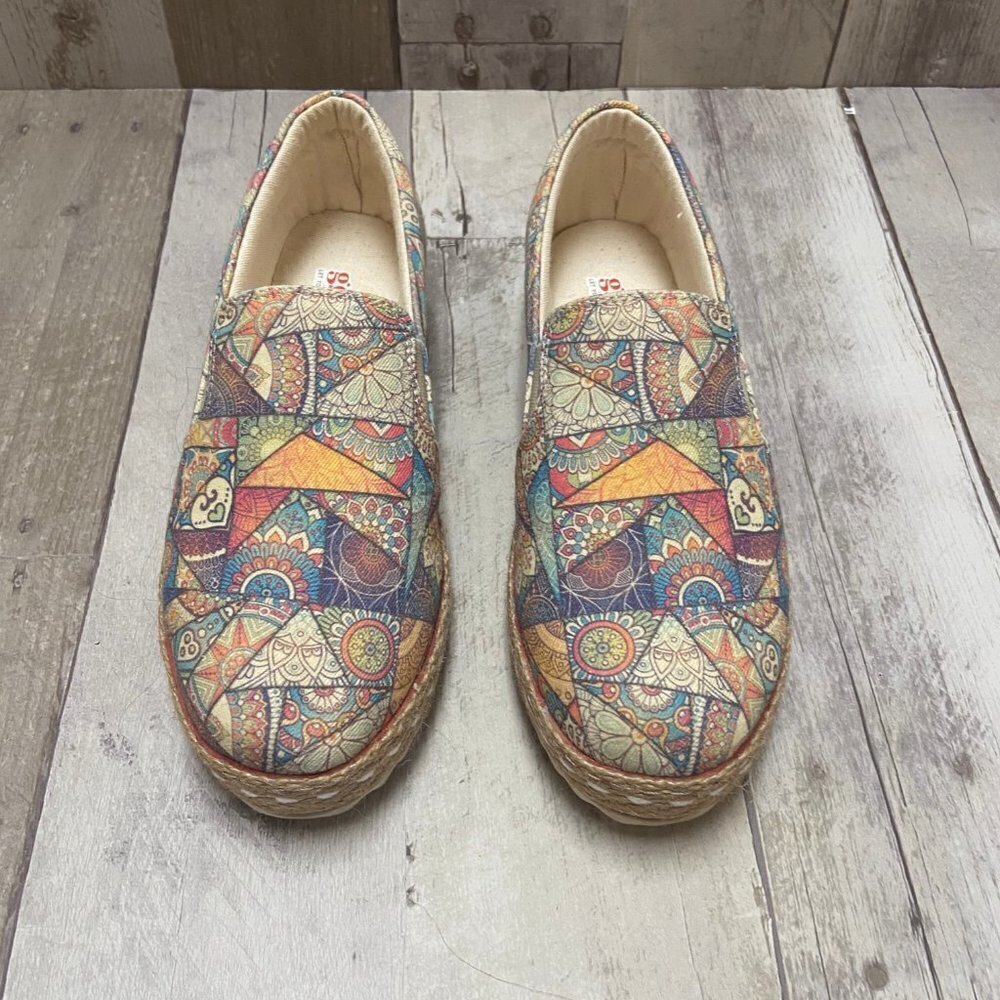 NWB Goby Canvas Espadrille Sneaker Size 36 - Picture 5 of 8